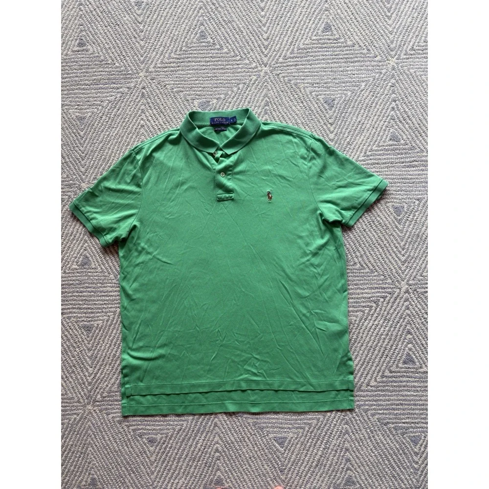 Polo Ralph Lauren Pima‎ Soft Touch - Green - Large